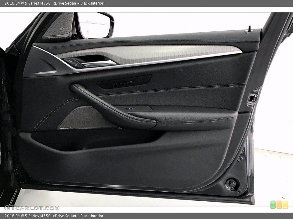 Black Interior Door Panel for the 2018 BMW 5 Series M550i xDrive Sedan #140028877