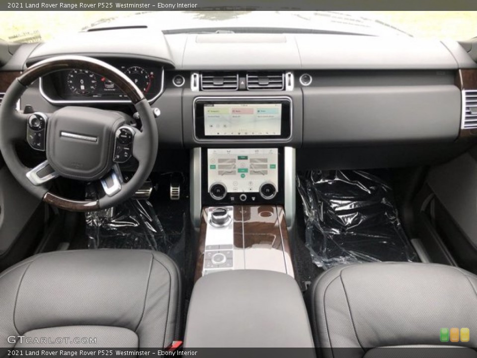 Ebony Interior Photo for the 2021 Land Rover Range Rover P525 Westminster #140031160