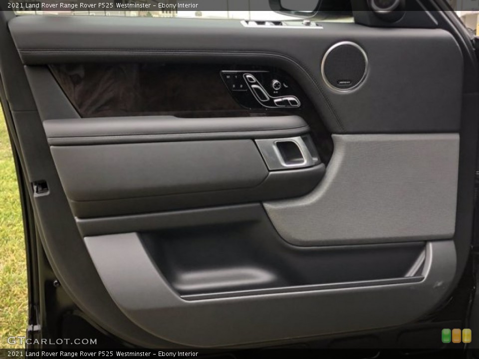 Ebony Interior Door Panel for the 2021 Land Rover Range Rover P525 Westminster #140031307