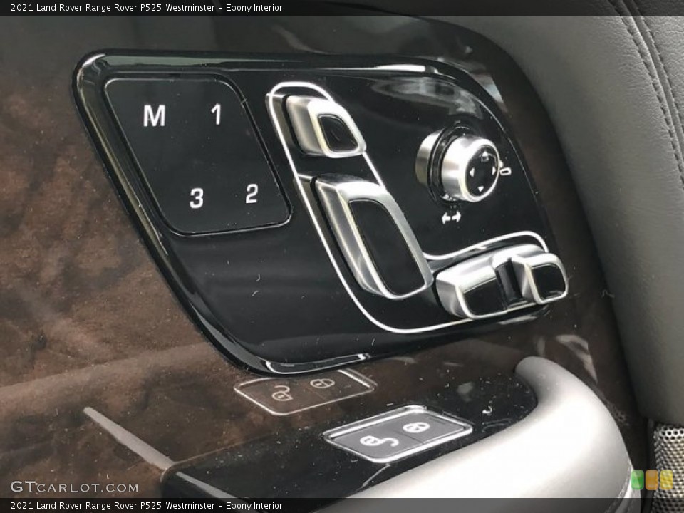 Ebony Interior Controls for the 2021 Land Rover Range Rover P525 Westminster #140031328