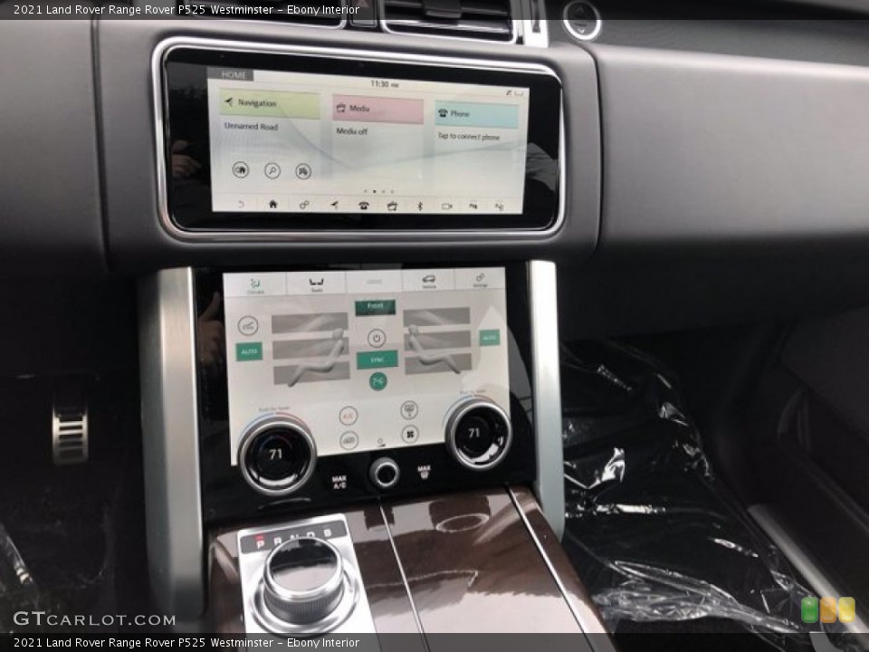 Ebony Interior Controls for the 2021 Land Rover Range Rover P525 Westminster #140031454