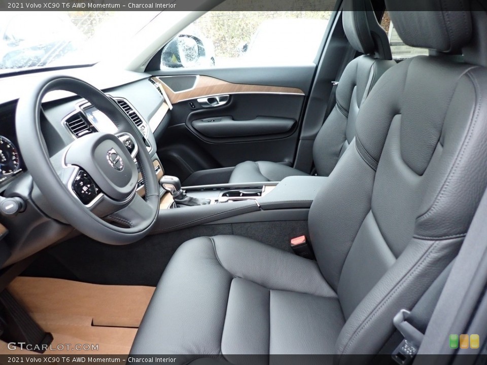 Charcoal Interior Front Seat for the 2021 Volvo XC90 T6 AWD Momentum #140031967