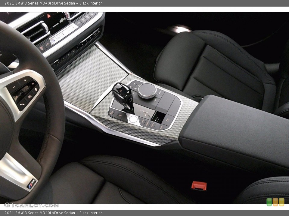 Black Interior Transmission for the 2021 BMW 3 Series M340i xDrive Sedan #140032444