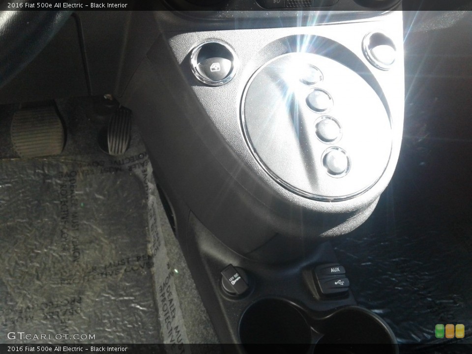 Black Interior Transmission for the 2016 Fiat 500e All Electric #140033119