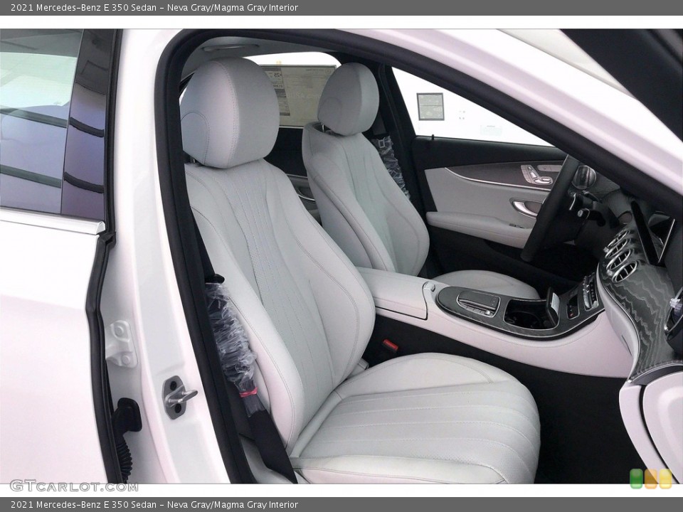 Neva Gray/Magma Gray Interior Front Seat for the 2021 Mercedes-Benz E 350 Sedan #140033560