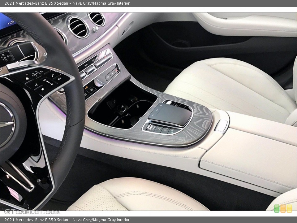 Neva Gray/Magma Gray Interior Controls for the 2021 Mercedes-Benz E 350 Sedan #140033596