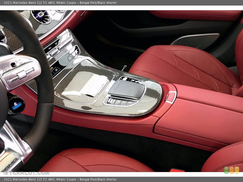 Bengal Red/Black Interior Controls for the 2021 Mercedes-Benz CLS 53 AMG 4Matic Coupe #140034199