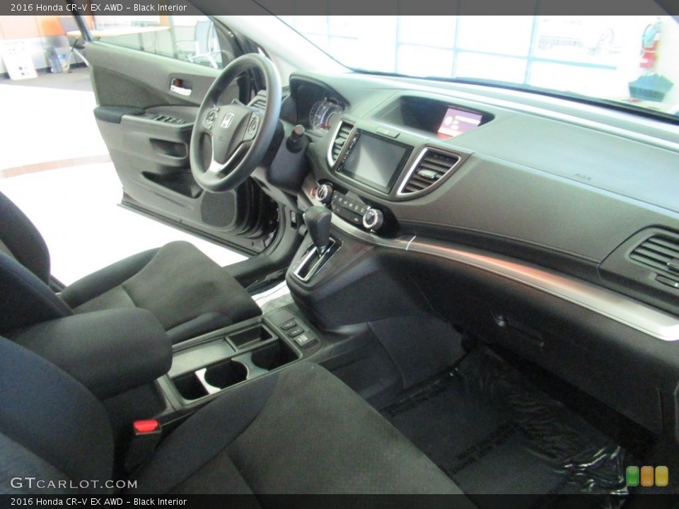 Black Interior Dashboard for the 2016 Honda CR-V EX AWD #140035667