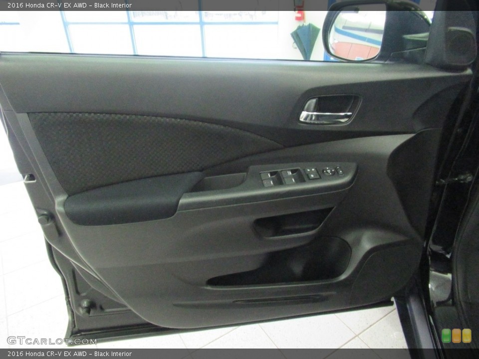 Black Interior Door Panel for the 2016 Honda CR-V EX AWD #140035843