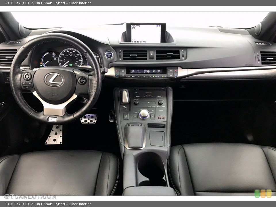 Black Interior Front Seat for the 2016 Lexus CT 200h F Sport Hybrid #140039071