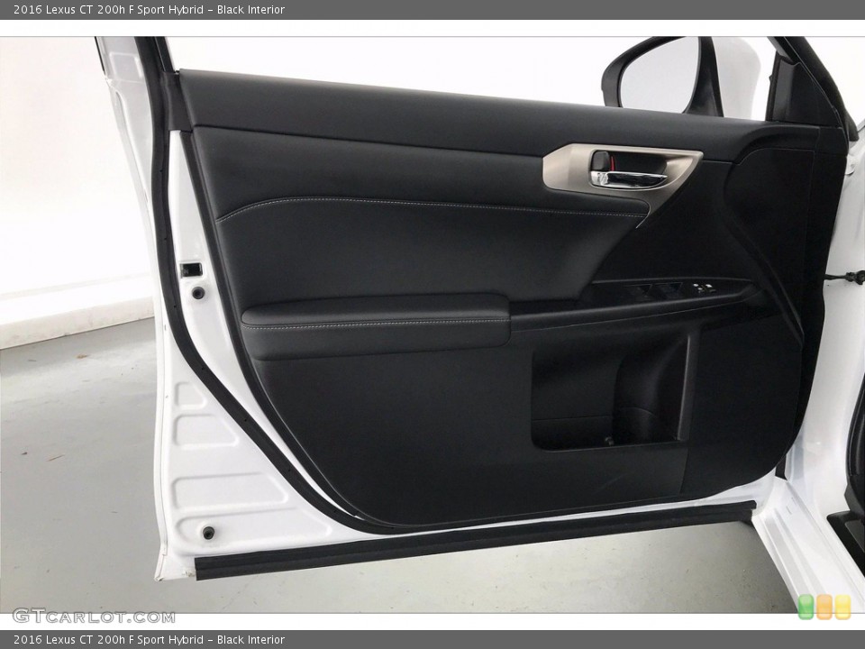 Black Interior Door Panel for the 2016 Lexus CT 200h F Sport Hybrid #140039107