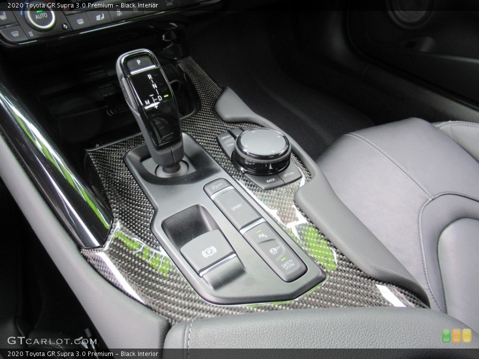 Black Interior Transmission for the 2020 Toyota GR Supra 3.0 Premium #140040175