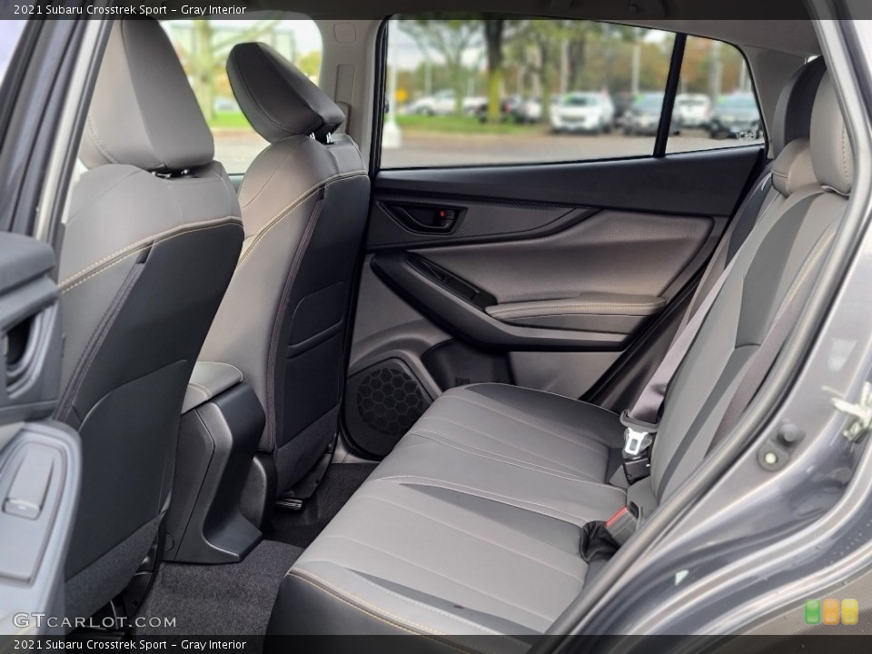 Gray Interior Rear Seat for the 2021 Subaru Crosstrek Sport #140040353
