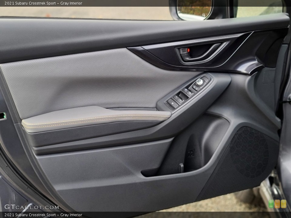 Gray Interior Door Panel for the 2021 Subaru Crosstrek Sport #140040421