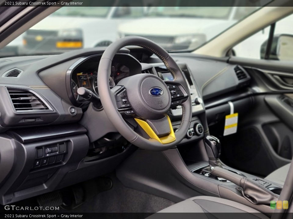 Gray Interior Photo for the 2021 Subaru Crosstrek Sport #140040457