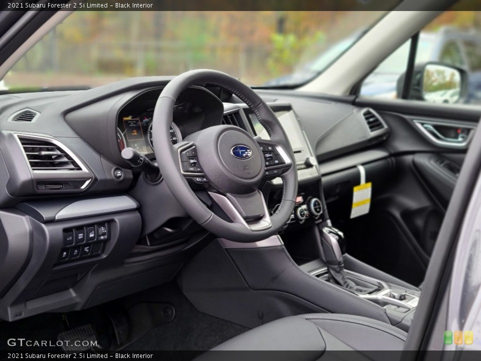 Black Interior Photo for the 2021 Subaru Forester 2.5i Limited #140041253