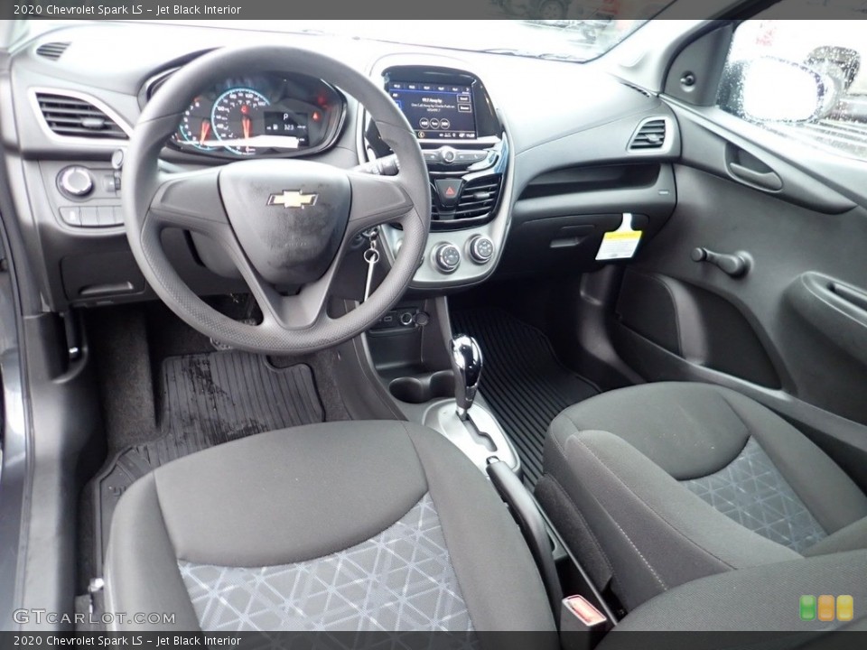 Jet Black Interior Photo for the 2020 Chevrolet Spark LS #140041318