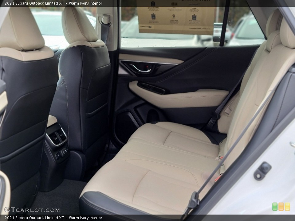 Warm Ivory Interior Rear Seat for the 2021 Subaru Outback Limited XT #140045099