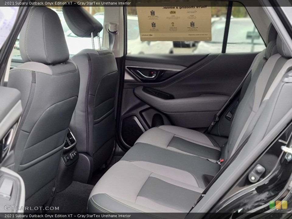 Gray StarTex Urethane Interior Rear Seat for the 2021 Subaru Outback Onyx Edition XT #140045495