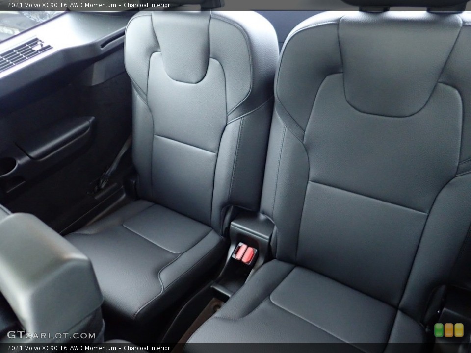 Charcoal Interior Rear Seat for the 2021 Volvo XC90 T6 AWD Momentum #140045938