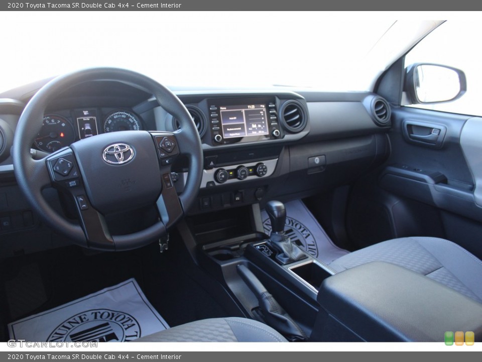 Cement Interior Photo for the 2020 Toyota Tacoma SR Double Cab 4x4 #140046232