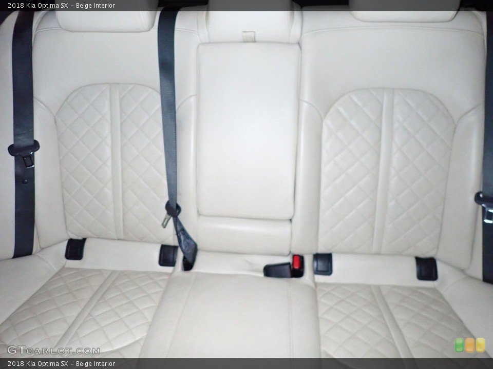 Beige Interior Rear Seat for the 2018 Kia Optima SX #140048344