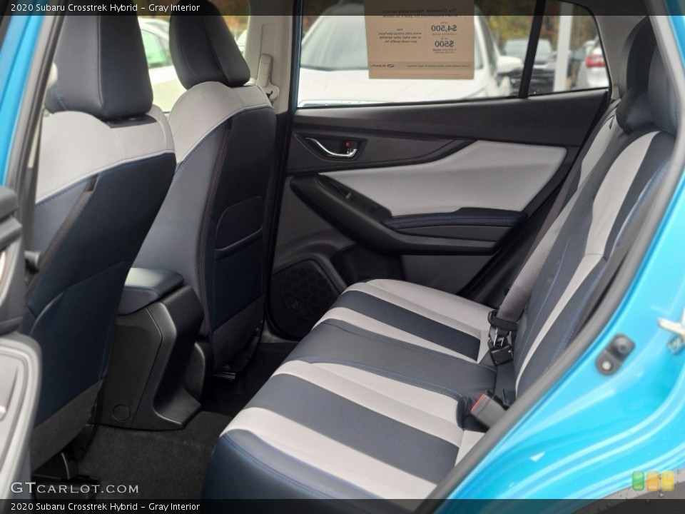 Gray Interior Rear Seat for the 2020 Subaru Crosstrek Hybrid #140048908