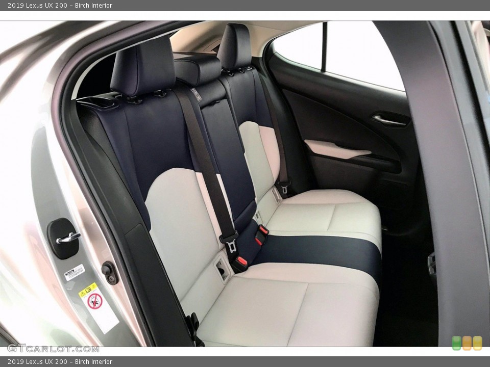 Birch Interior Rear Seat for the 2019 Lexus UX 200 #140050846