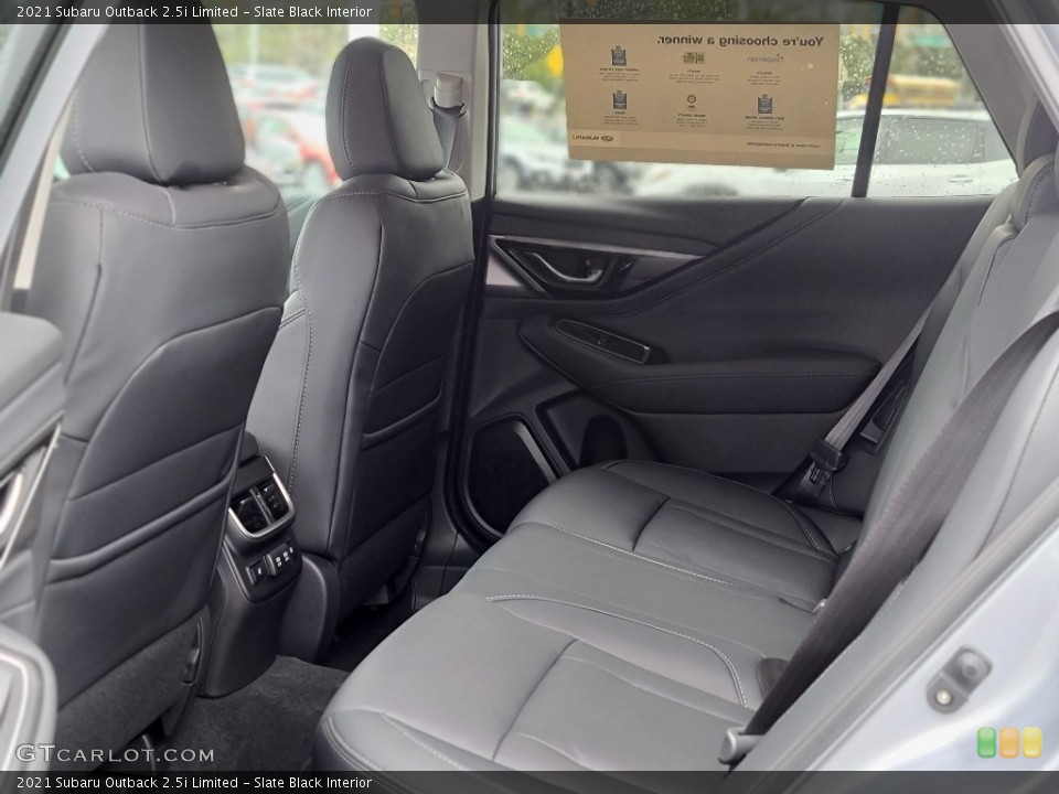 Slate Black Interior Rear Seat for the 2021 Subaru Outback 2.5i Limited #140053669