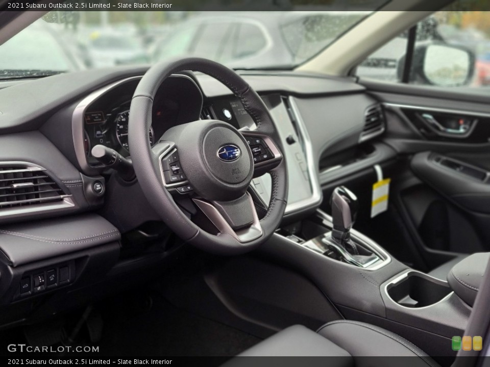 Slate Black Interior Dashboard for the 2021 Subaru Outback 2.5i Limited #140053762