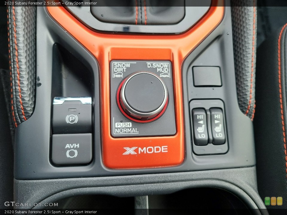 Gray Sport Interior Controls for the 2020 Subaru Forester 2.5i Sport #140060109