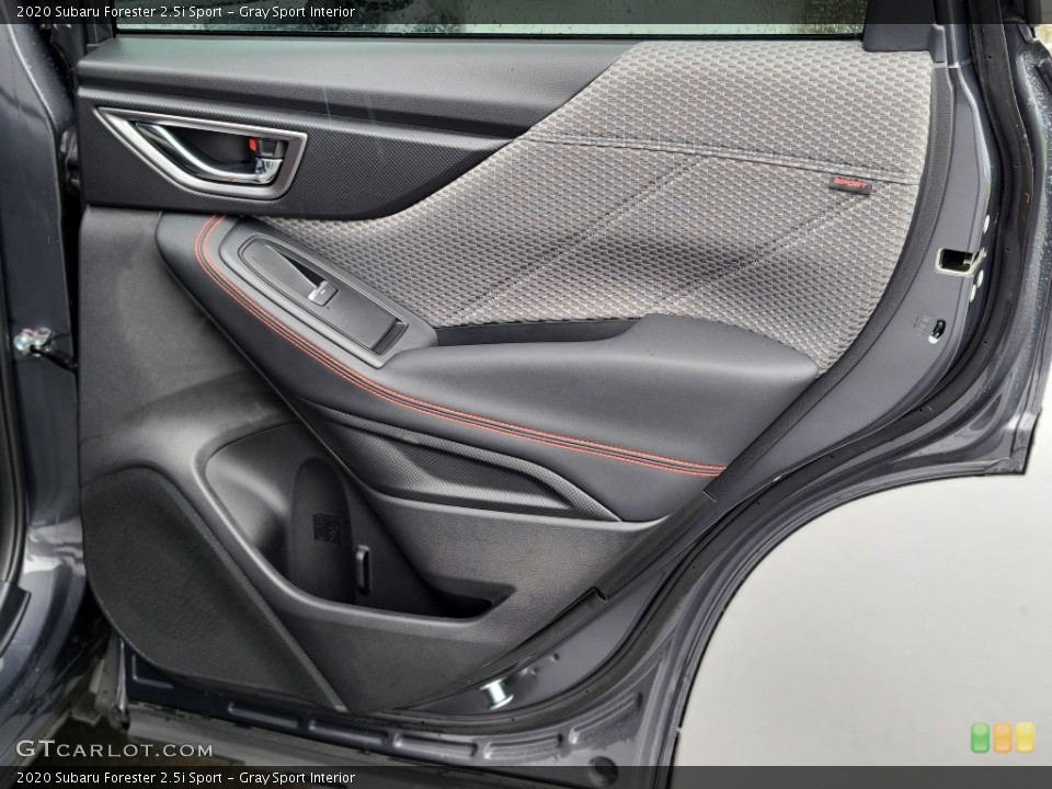 Gray Sport Interior Door Panel for the 2020 Subaru Forester 2.5i Sport #140060473
