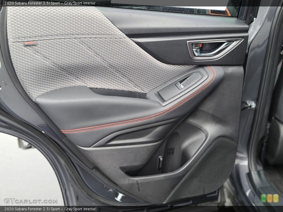 Gray Sport Interior Door Panel for the 2020 Subaru Forester 2.5i Sport #140060566