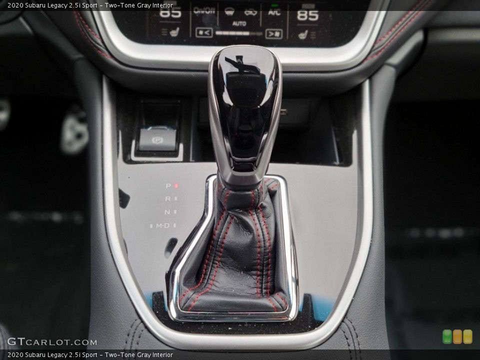 Two-Tone Gray Interior Transmission for the 2020 Subaru Legacy 2.5i Sport #140060791