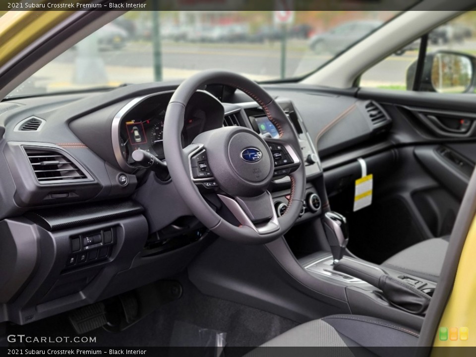 Black Interior Photo for the 2021 Subaru Crosstrek Premium #140061202