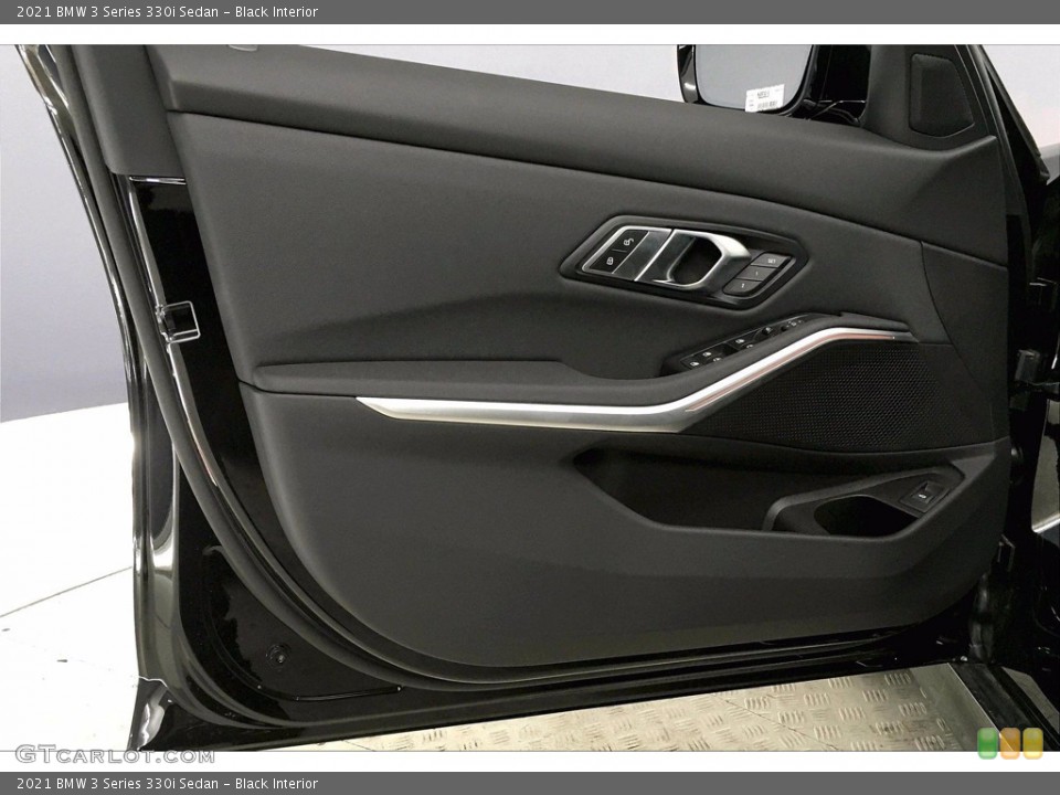 Black Interior Door Panel for the 2021 BMW 3 Series 330i Sedan #140065096