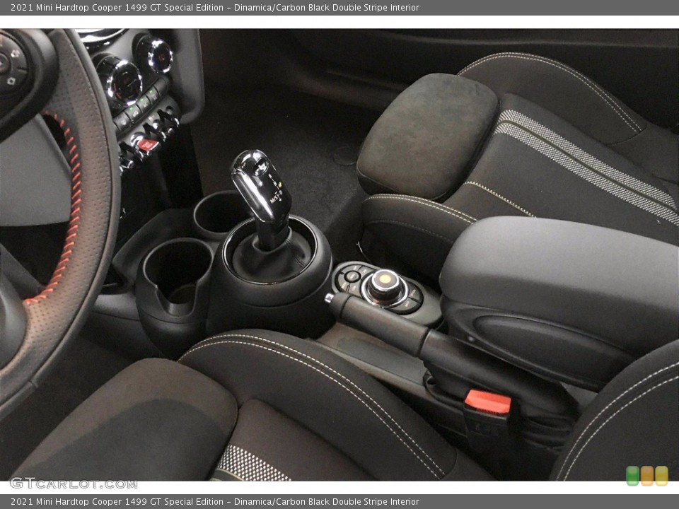 Dinamica/Carbon Black Double Stripe Interior Transmission for the 2021 Mini Hardtop Cooper 1499 GT Special Edition #140066480
