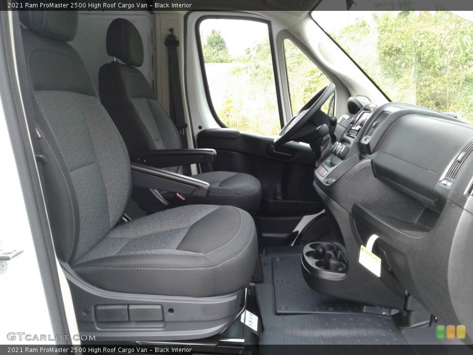 Black Interior Front Seat for the 2021 Ram ProMaster 2500 High Roof Cargo Van #140066780