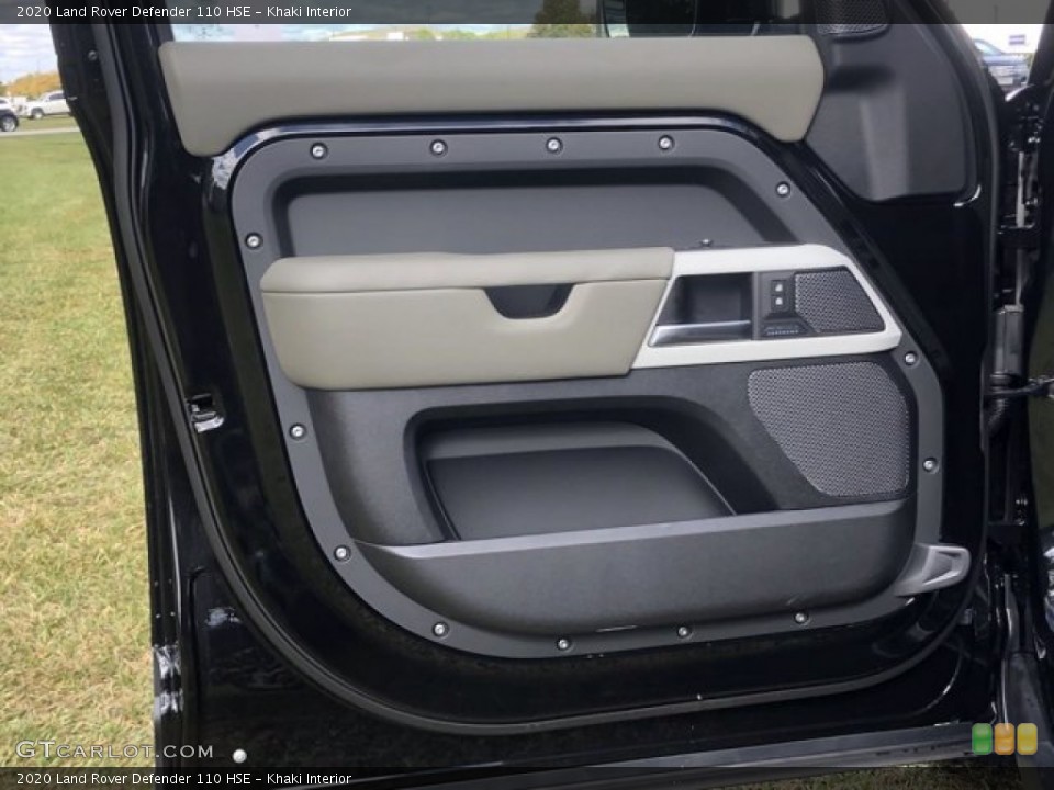 Khaki Interior Door Panel for the 2020 Land Rover Defender 110 HSE #140066822