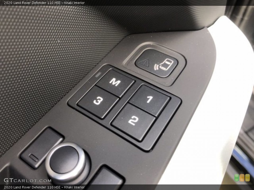 Khaki Interior Controls for the 2020 Land Rover Defender 110 HSE #140066843