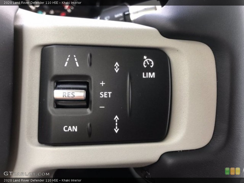 Khaki Interior Steering Wheel for the 2020 Land Rover Defender 110 HSE #140066921