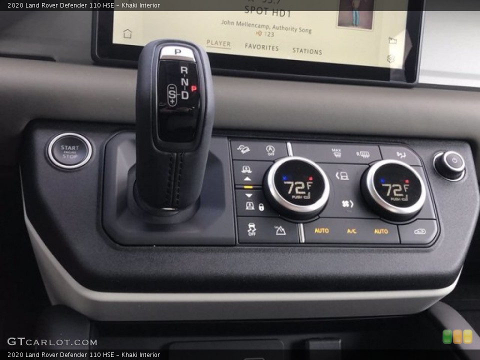 Khaki Interior Transmission for the 2020 Land Rover Defender 110 HSE #140067044