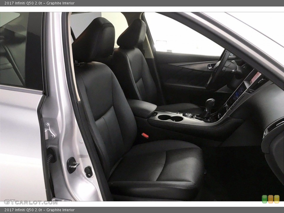 Graphite Interior Front Seat for the 2017 Infiniti Q50 2.0t #140067236