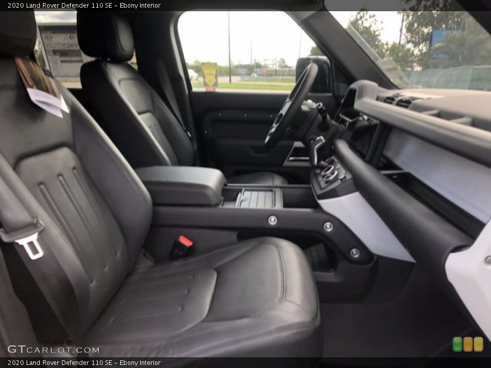Ebony Interior Front Seat for the 2020 Land Rover Defender 110 SE #140067296