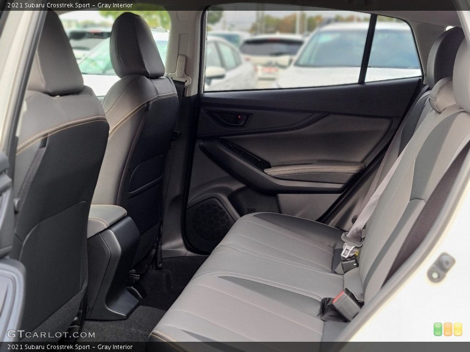 Gray Interior Rear Seat for the 2021 Subaru Crosstrek Sport #140067782