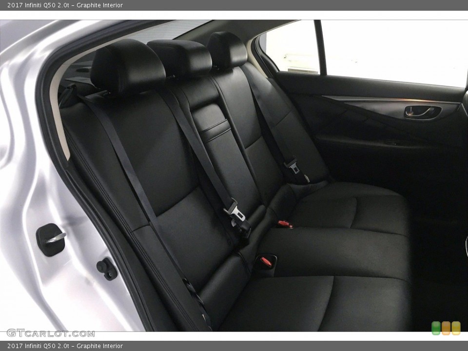 Graphite Interior Rear Seat for the 2017 Infiniti Q50 2.0t #140067821
