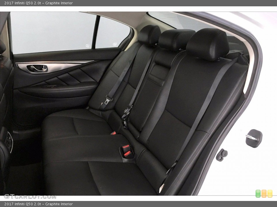 Graphite Interior Rear Seat for the 2017 Infiniti Q50 2.0t #140067842
