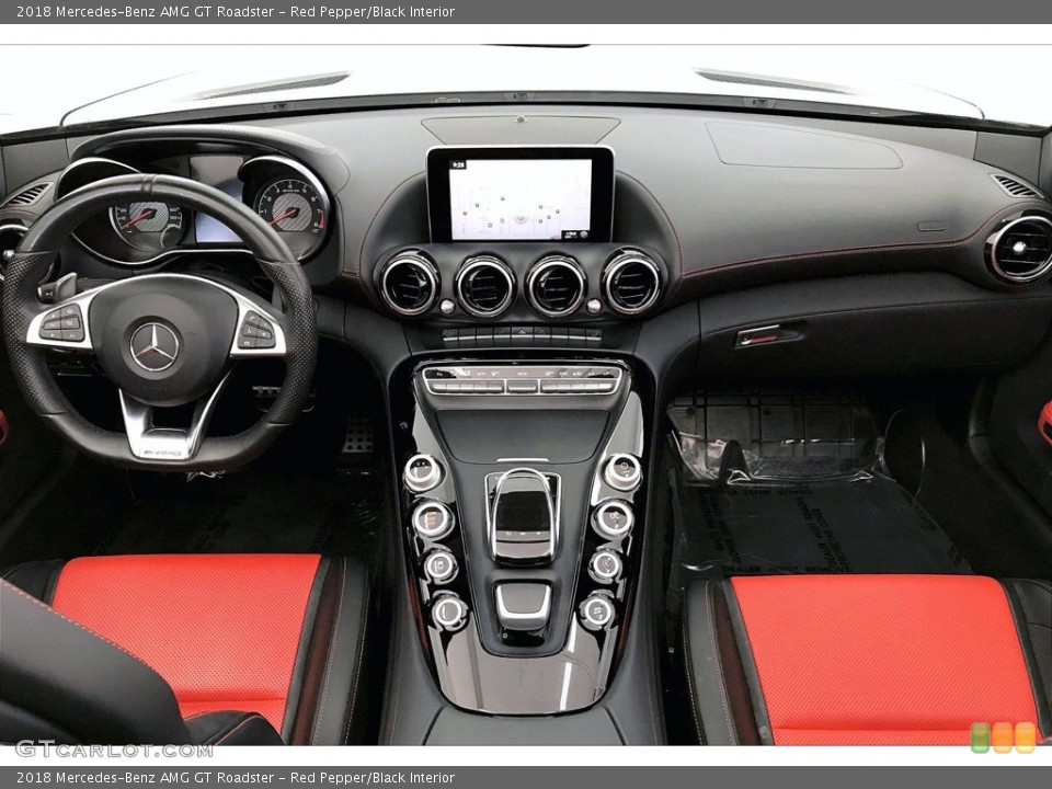 Red Pepper/Black Interior Front Seat for the 2018 Mercedes-Benz AMG GT Roadster #140068694