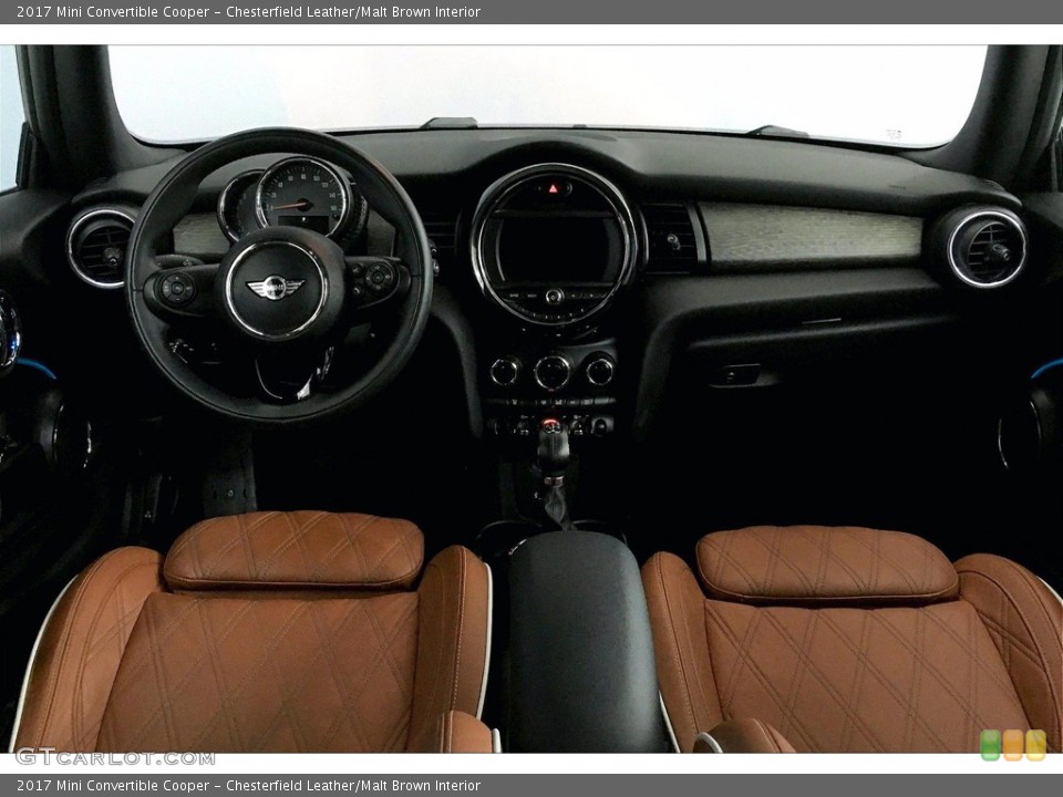 Chesterfield Leather/Malt Brown Interior Dashboard for the 2017 Mini Convertible Cooper #140069855