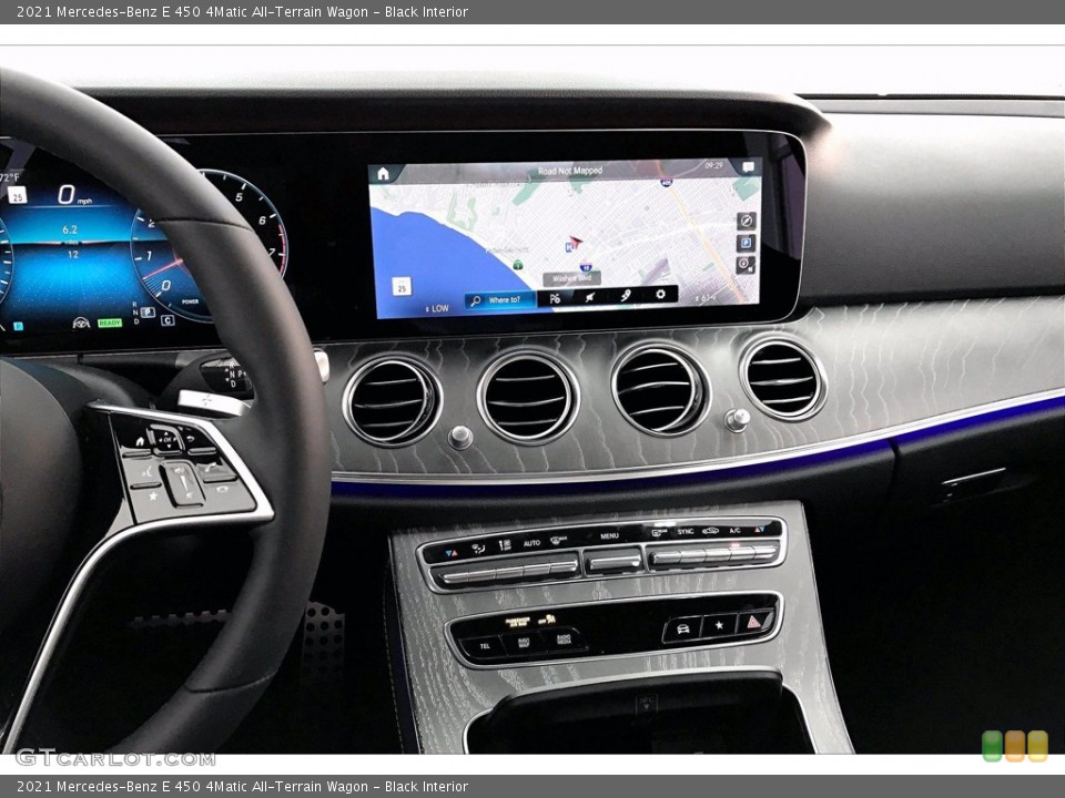 Black Interior Navigation for the 2021 Mercedes-Benz E 450 4Matic All-Terrain Wagon #140069936